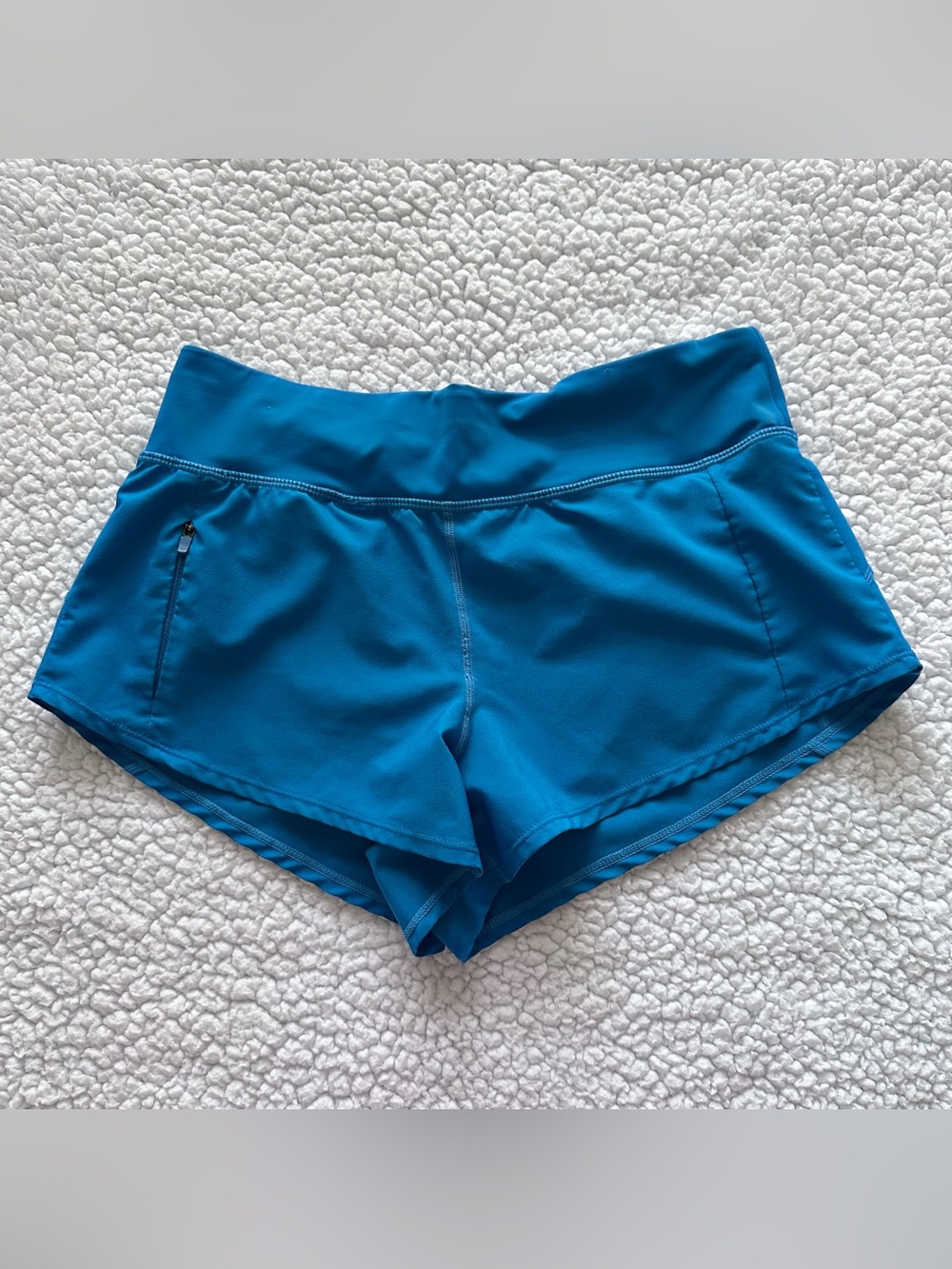 Title Nine Wahine swim shorts teal fast drying sand resistant beach surf XS